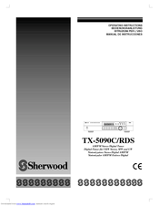 Sherwood TX-5090RDS Operating Instructions Manual