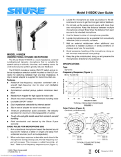 Shure 515SDX User Manual