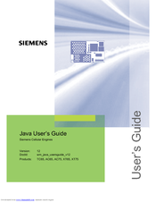 Siemens AC65 User Manual
