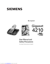 Siemens Gigaset 4210 User Manual