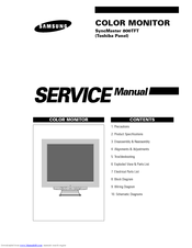Samsung SyncMaster 800TFT Service Manual