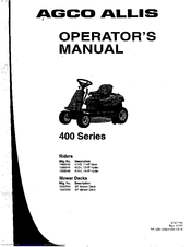AGCO Allis 1693044 Operator's Manual