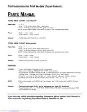 Derby The Pacer HW1436 Parts Manual