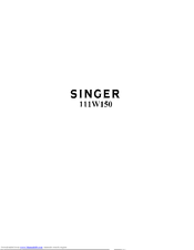 Singer 111W150 Parts List