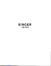 Singer 14U594 Parts List