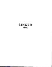 Singer 188K Parts List