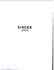 Singer 22W31 Parts List
