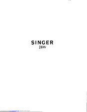 Singer 28W Parts List