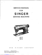 Singer 457 G 116 Service Manual