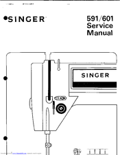 Singer 601 Service Manual