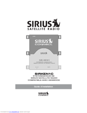 Sirius Satellite Radio SiriusConnect SIR-KEN1 Manual D'installation