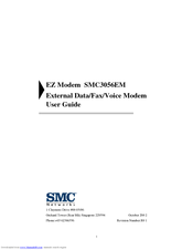 SMC Networks EZ Modem SMC3056EM User Manual