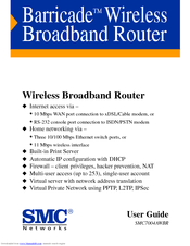 SMC Networks Barricade SMC7004AWBR User Manual