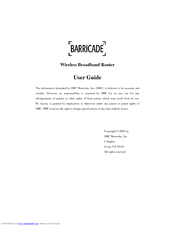 SMC Networks SMC7004WBR User Manual