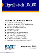 SMC Networks 16 10BASE-T Management Manual