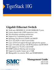 SMC Networks TigerCard SMC8724M Management Manual