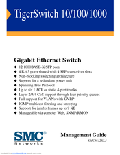 SMC Networks 8612XL3 Management Manual