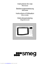 Smeg ME202X Instructions For Use Manual