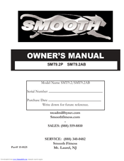 Smooth Fitness SMT9.2P Owner's Manual