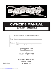 Smooth Fitness SMT9.2HR Owner's Manual