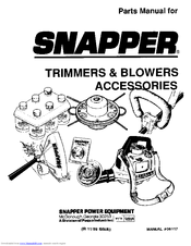 Snapper 6117 Parts Manual