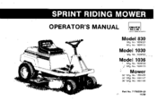 Deutz-Allis 1036 Operator's Manual