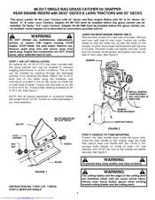 Snapper 6-3317 Installation Instructions Manual