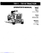 Deutz-Allis T816 Operator's Manual