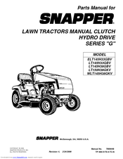 Snapper WLT145H38GKV Parts Manual