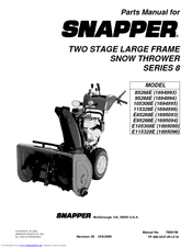 Snapper E95288E Parts Manual