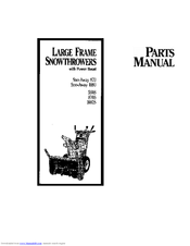 Simplicity 870S Parts Manual