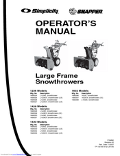 Snapper 1695324 Operator's Manual