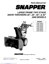 Snapper L1530E Parts Manual
