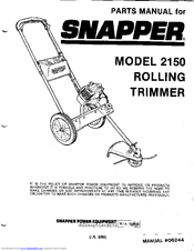 Snapper 2150 Parts Manual