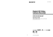 Sony HXR-MC50E Operating Manual