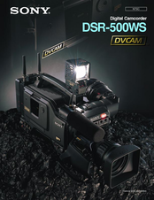 Sony DSR-500WS Brochure & Specs