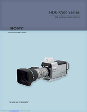 Sony HFU-X310 User Manual