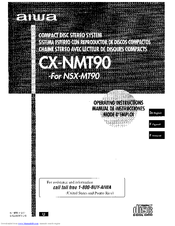 Aiwa NSX-MT90 Operating Instructions Manual