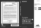 Sony MZ-M10 Operating Instructions Manual