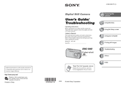 Sony DSC-S40 Fall 2005 User's Manual / Troubleshooting