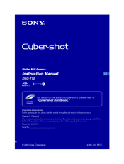 Sony DSC-T10/W Instruction Manual