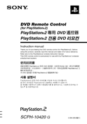 Sony SCPH-10420 G Instruction Manual