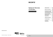 Sony HomeShare RMN-U1 Operating Instructions Manual