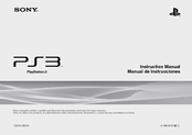Sony 160GB Playstation 3 CECH-2501A Instruction Manual