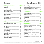 Sony Ericsson G502 User Manual