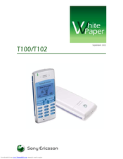 Sony Ericsson T102 White Paper