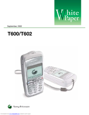 Sony Ericsson T600 White Paper