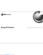 Sony Ericsson T61LX User Manual