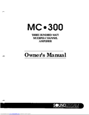 Soundstream MC-300 Owner's Manual
