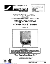 Southbend RAPIDSTREAM R2 Operator's Manual